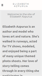 Mobile Screenshot of elizabethazpurua.com